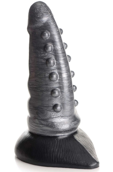 Alternativ bild 1 för Beastly - Tapered Bumpy Silicone Dildo 21 cm