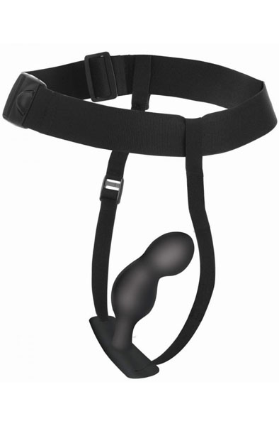 P-Spot Plugger Anal Plug With Harness & Remote Control Prostatavibrator | | Intimast