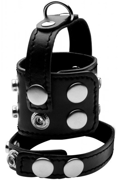 Strict Cock Strap & Ball Stretcher Kyskhetsbur |  | Intimast