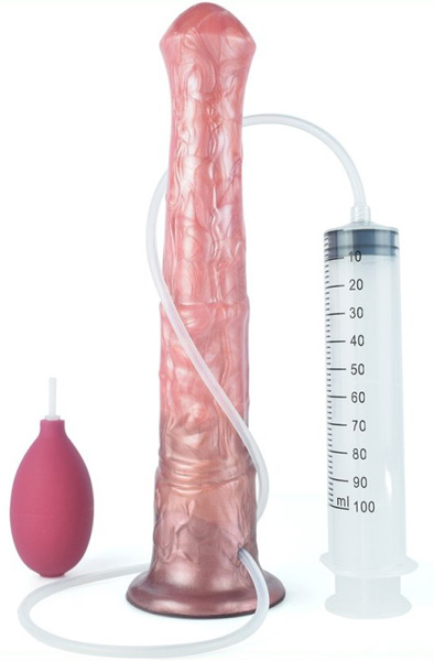 Pink Alien Squirt Dildo Jolly Star 30 cm Dragon dildo |  | Intimast