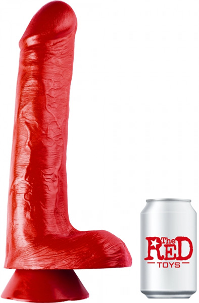 The Red Toys Angrydick Dildo Red 35 cm XL dildo |  | Intimast