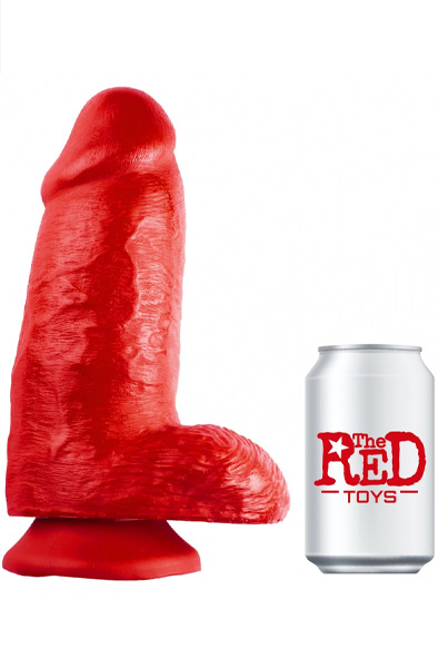 The Red Toys Po XXL Dildo Red 25 cm XXL dildo |  | Intimast