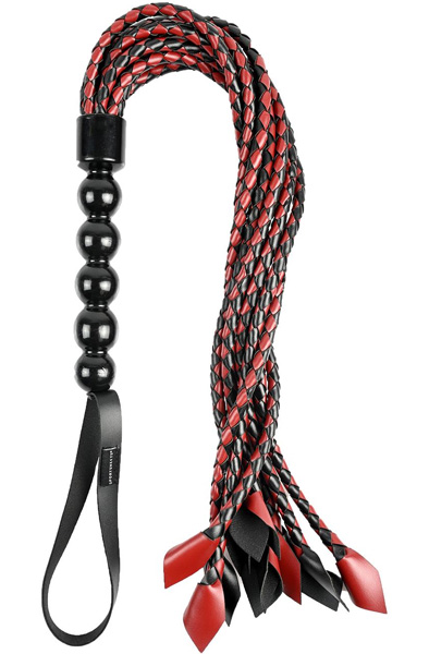 Sportsheets Saffron Braided Flogger 61 cm Flogger | | Intimast