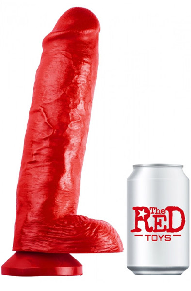 The Red Toys Santa-K Dildo Red 28 cm Dildo |  | Intimast