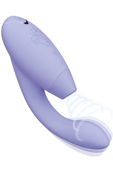 Womanizer Duo 2 Lilac Lufttrycksvibrator | | Intimast