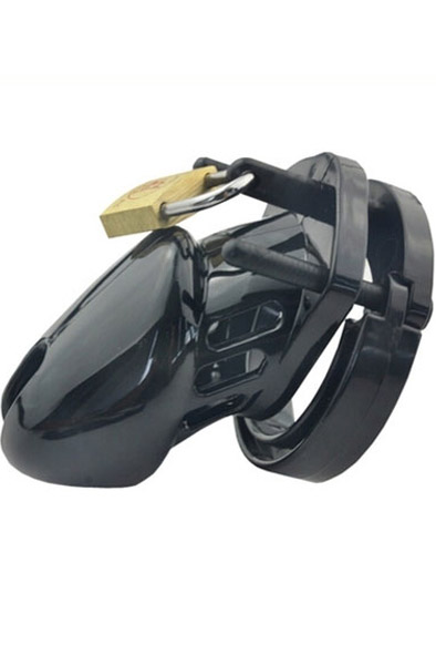 Cocklock Chastity Cage Mini Locky Black 6 x 3,2 cm Kyskhetsbur |  | Intimast