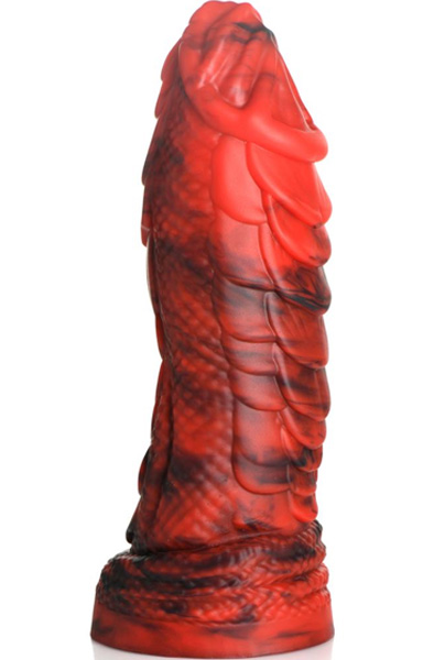 Fire Dragon Red Scaly Dildo 21 cm Dragon dildo | | Intimast