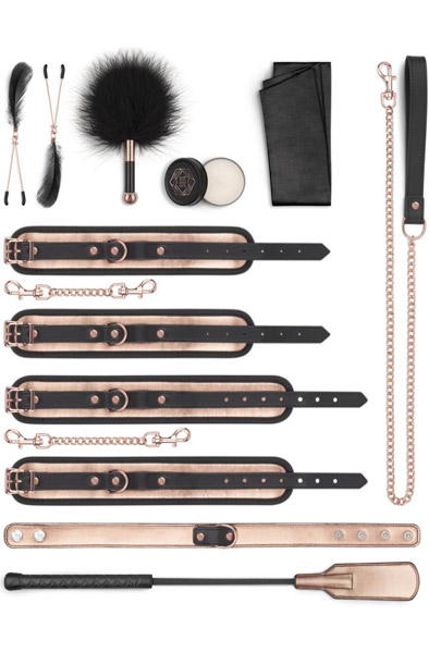 Rosy Gold Nouveau BDSM Set Bondage paket | | Intimast