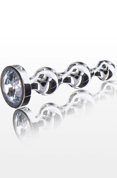 ToyJoy Diamond Star Beads Large Analplugg metall |  | Intimast