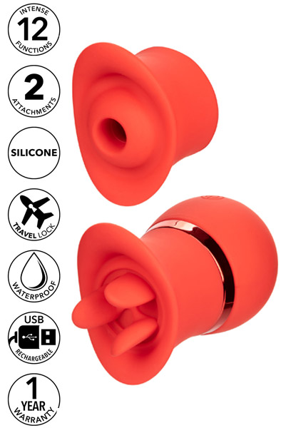 CalExotics French Kiss Suck & Play Set Klitorisstimulator |  | Intimast