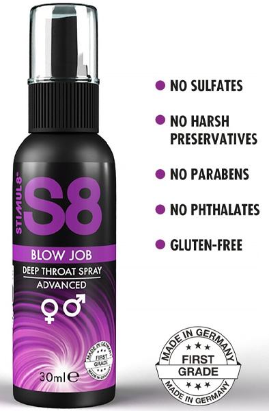 Alternativ bild 1 för S8 Deep Throat Spray 30ml