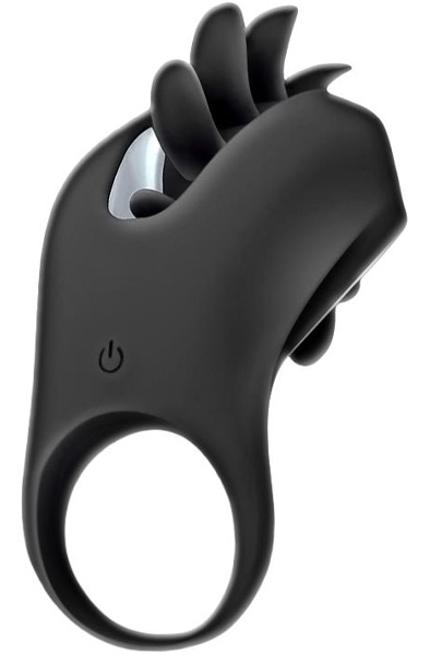 Action Rower Vibrating Ring With Rotating Tongue Penisring med vibrator |  | Intimast