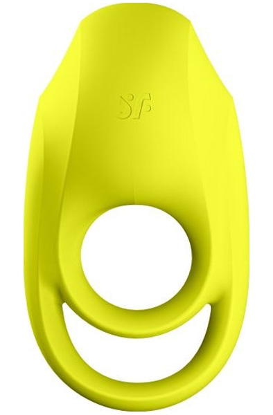 Satisfyer Spectacular Duo Yellow Penisring med vibrator |  | Intimast