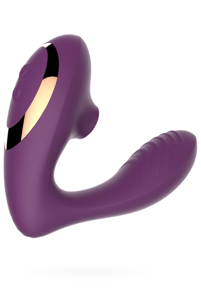 2-in-1 Clitoral Air-Pressure and G-Spot Vibrator Samlagsvibratorer |  | Intimast