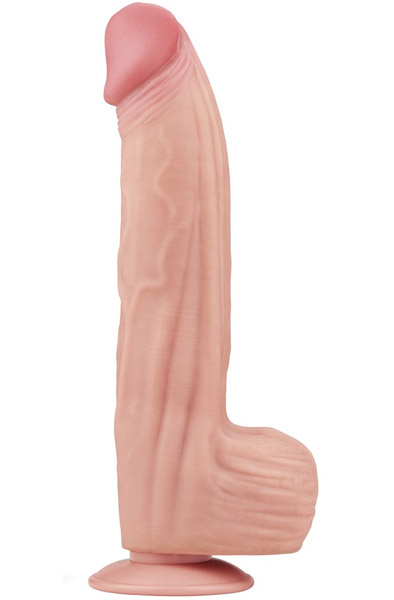 King Sized Sliding Skin Dual Layer Dildo 31 cm XL dildo | | Intimast