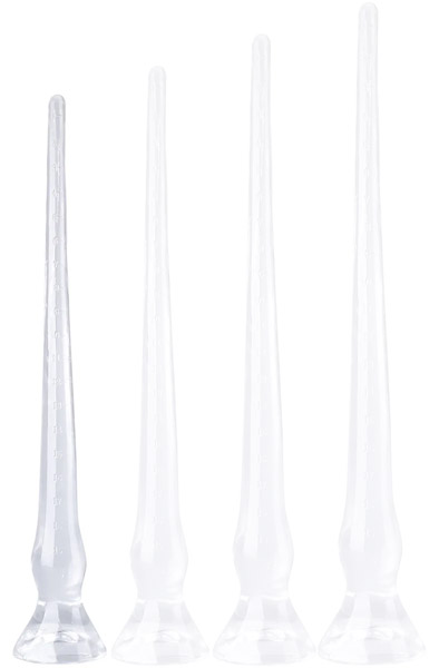 Koxor Long Transparent Dildo Koxor 30 cm Extra lång analdildo | | Intimast
