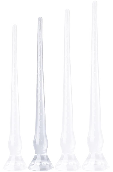 Koxor Long Transparent Dildo Koxor 40 cm Extra lång analdildo | | Intimast