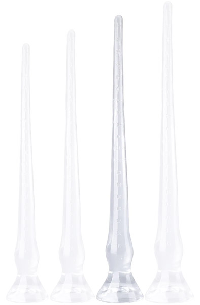 Koxor Long Transparent Dildo Koxor 50 cm Extra lång analdildo | | Intimast