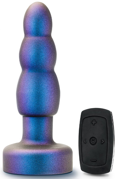 Anal Adventures Matrix Kinetik Plug Space Age Blue Analplugg med vibrator | | Intimast