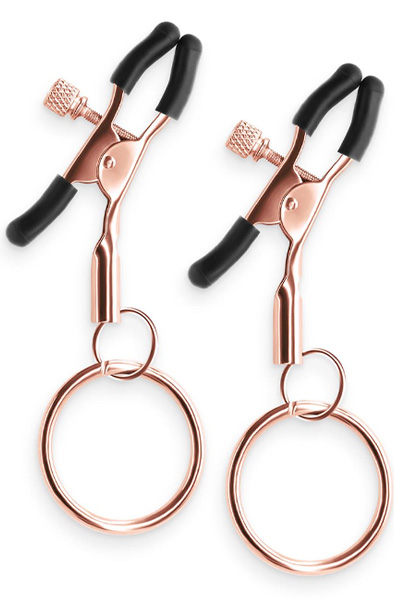 Bound Nipple Clamps C2 Rose Gold Bröstvårtsklämmor | | Intimast