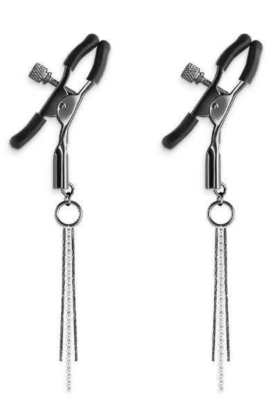 Bound Nipple Clamps D3 Gunmetal Bröstvårtsklämmor | | Intimast