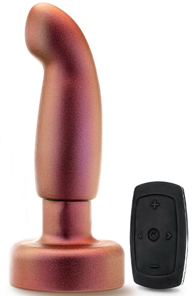 Anal Adventures Matrix Bionic Plug Cosmic Copper Analplugg med vibrator | | Intimast