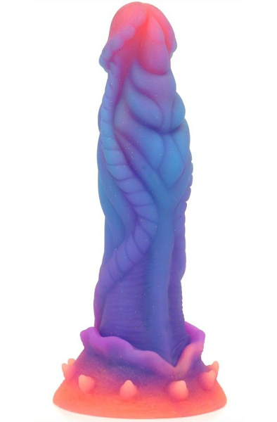 Unicorny Poppy Luminous Dildo 23 cm Dragon dildo |  | Intimast