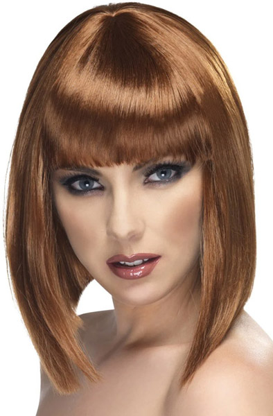 Glam Short Wig Brown Peruk |  | Intimast