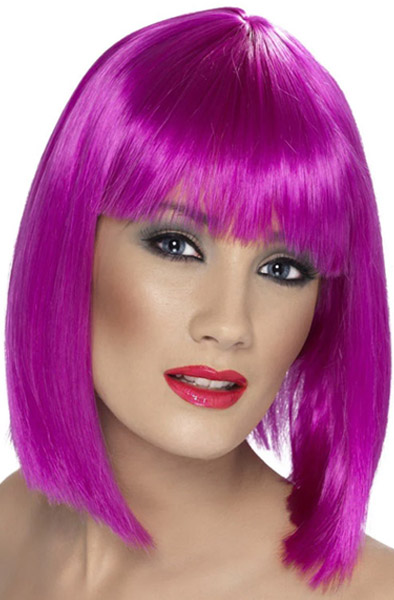 Glam Wig Neon Purple Peruk |  | Intimast