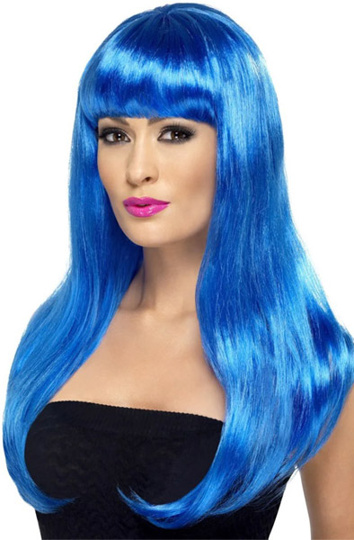 Babelicious Wig Blue Peruk |  | Intimast