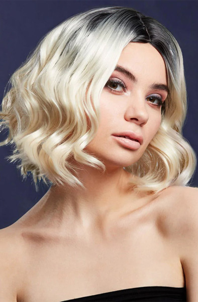 Fever Kourtney Wig Two Toned Blend Blonde Blond Peruk |  | Intimast