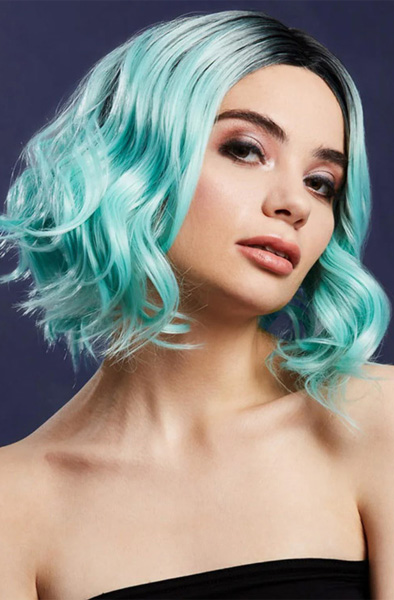 Fever Kourtney Wig Two Toned Blend Peppermint Peruk |  | Intimast