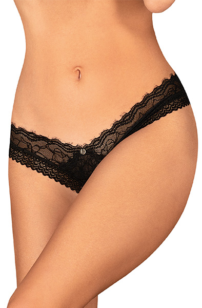Obsessive Medilla Crotchless Thong XS/S string | | Intimast