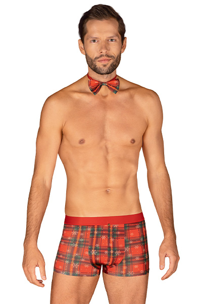 Obsessive Mr Merrilo Boxer Shorts & Bow Tie S/M Kalsonger | | Intimast