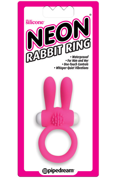 Alternativ bild 1 för Neon Rabbit Ring Pink