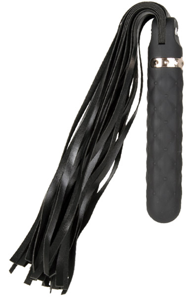 Vibrating Flogger Black Vibrator |  | Intimast