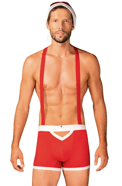 Obsessive Mr Claus Red L/XL Kalsonger