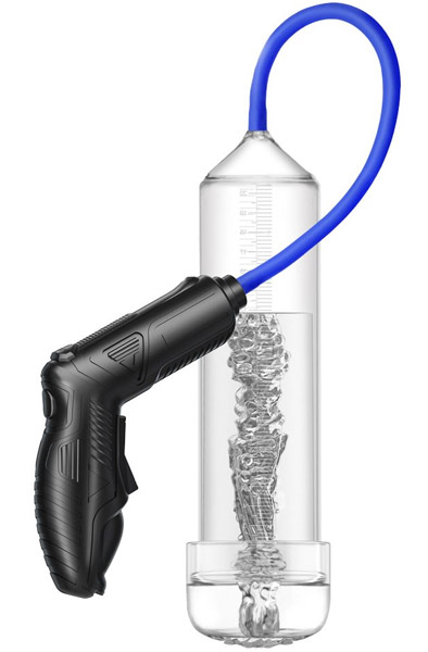 Automatic Pistol-Grip Penis Masturbator Pump