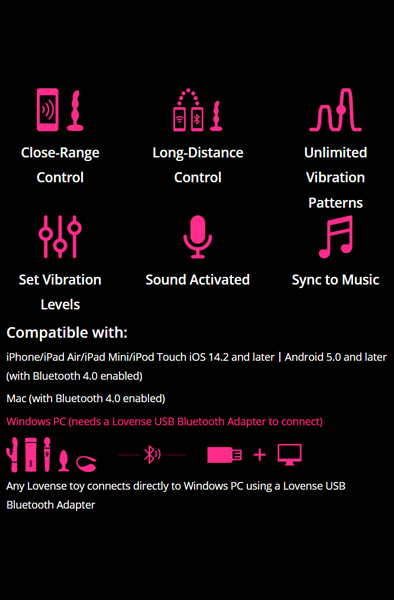 Alternativ bild 1 för Lovense Ridge Vibrating Anal Beads