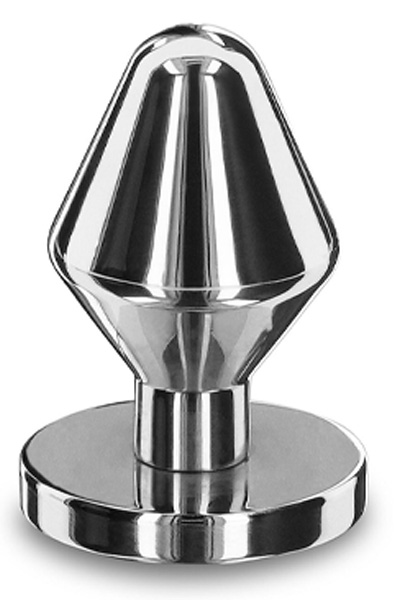 Massive Steel Butt Plug Small Analplugg metall |  | Intimast