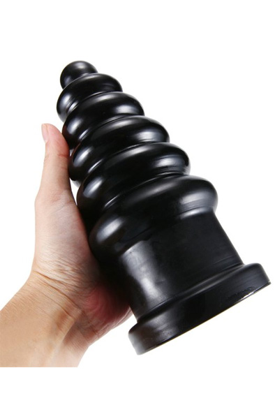 Alternativ bild 1 för X-Men Butt Plug Black 23 cm