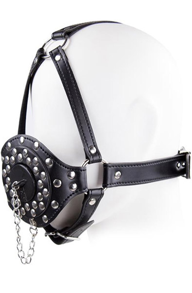 Face Harness Strap Toilet Lid Gag Adjustable Gag med harness |  | Intimast