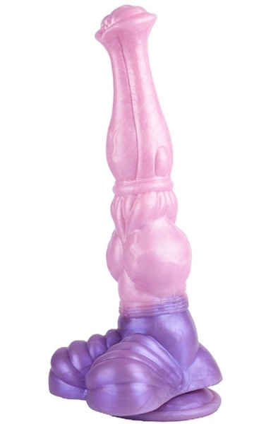Pinky Jumpy Dildo Rose/Violet 28 cm Dragon dildo |  | Intimast