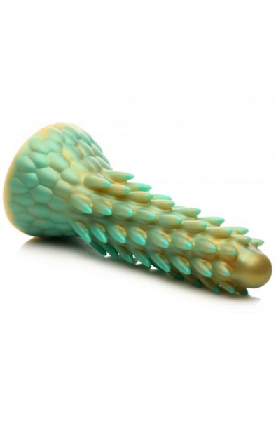 Alternativ bild 1 för Stegosaurus Spiky Reptile Silicone Dildo 19 cm