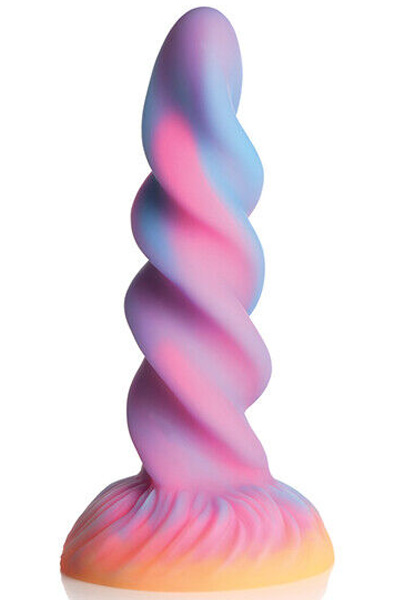 Produktfoto för Moon Rider Glow In The Dark Unicorn Dildo 20,5 cm