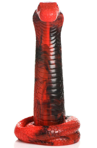 Alternativ bild 1 för King Cobra Silicone Dildo 21 cm