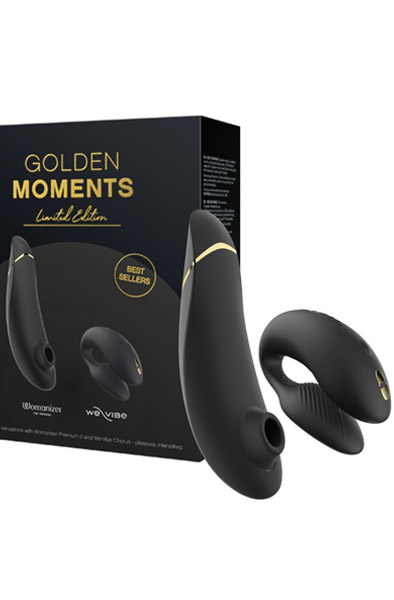 Womanizer/We-Vibe Golden Moments Collection Paket för par | | Intimast