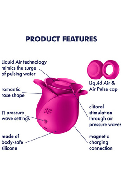 Alternativ bild 1 för Satisfyer Pro 2 Modern Blossom