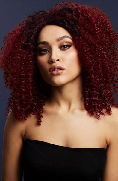 Fever Lizzo Wig Burgundy Peruk |  | Intimast
