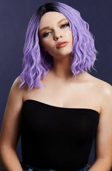 Fever Cara Wig Two Toned Blend Violet Peruk